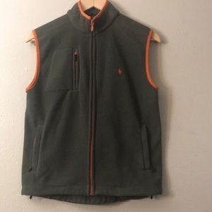 Polo by Ralph Lauren,boys green vest. Size medium.